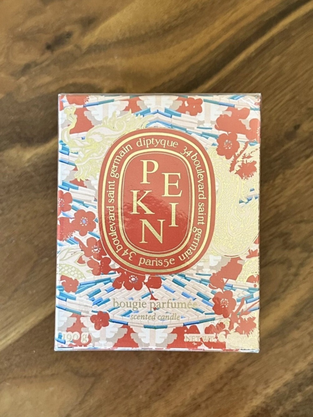 Diptyque Pekin City Candle Magnolia Green Tea Scented New in Box 190g 6.7oz